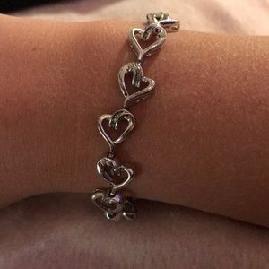 Kay Jewelers heart bracelet